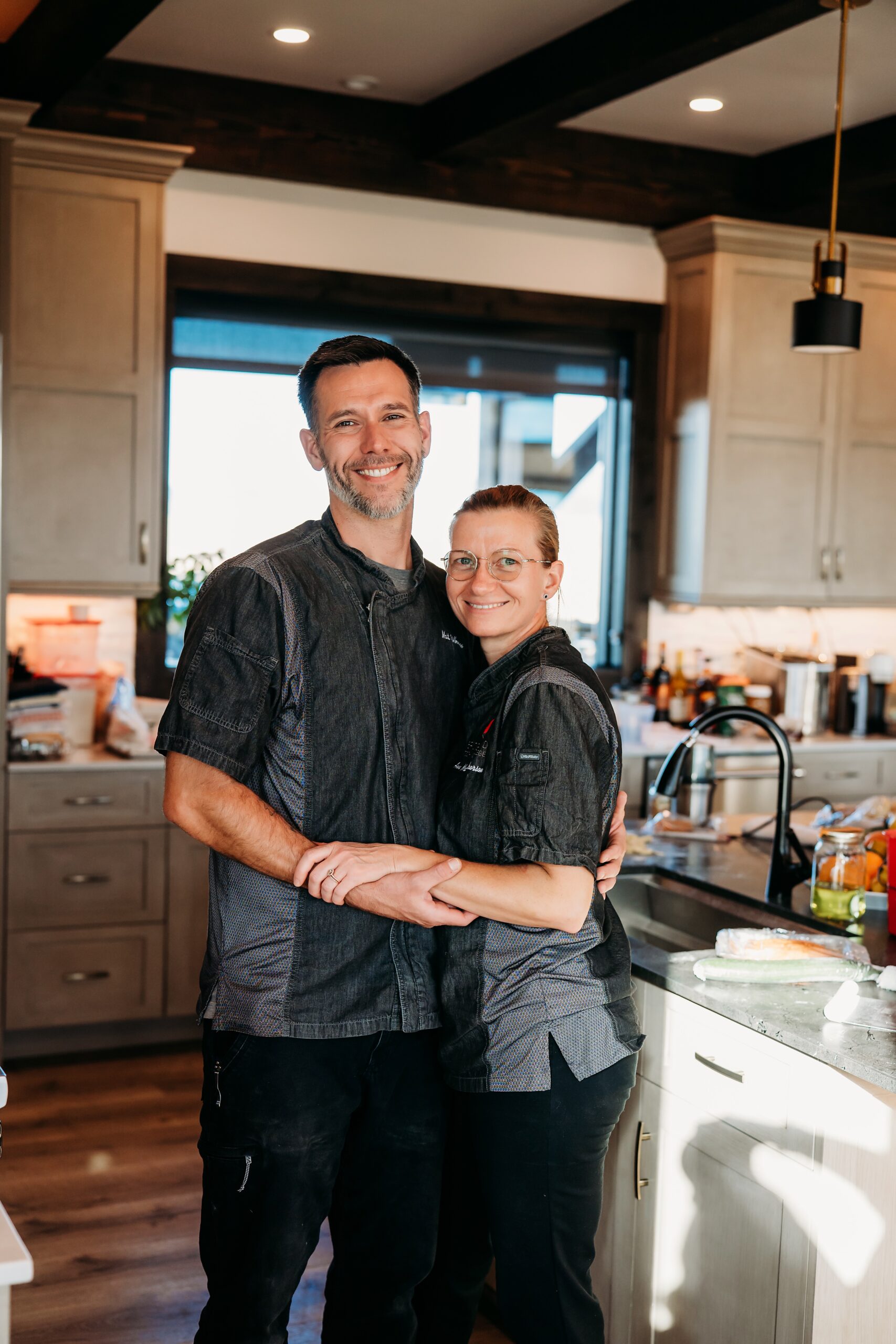 Chefs Anne-Marie and Matt Wilkerson
